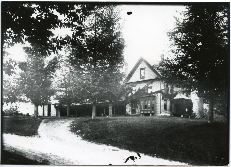 The Haley farm, circa 1890